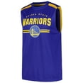 thumbnail image 2 of Men's Fanatics Royal Golden State Warriors Birdseye Muscle Tank Top, 2 of 3