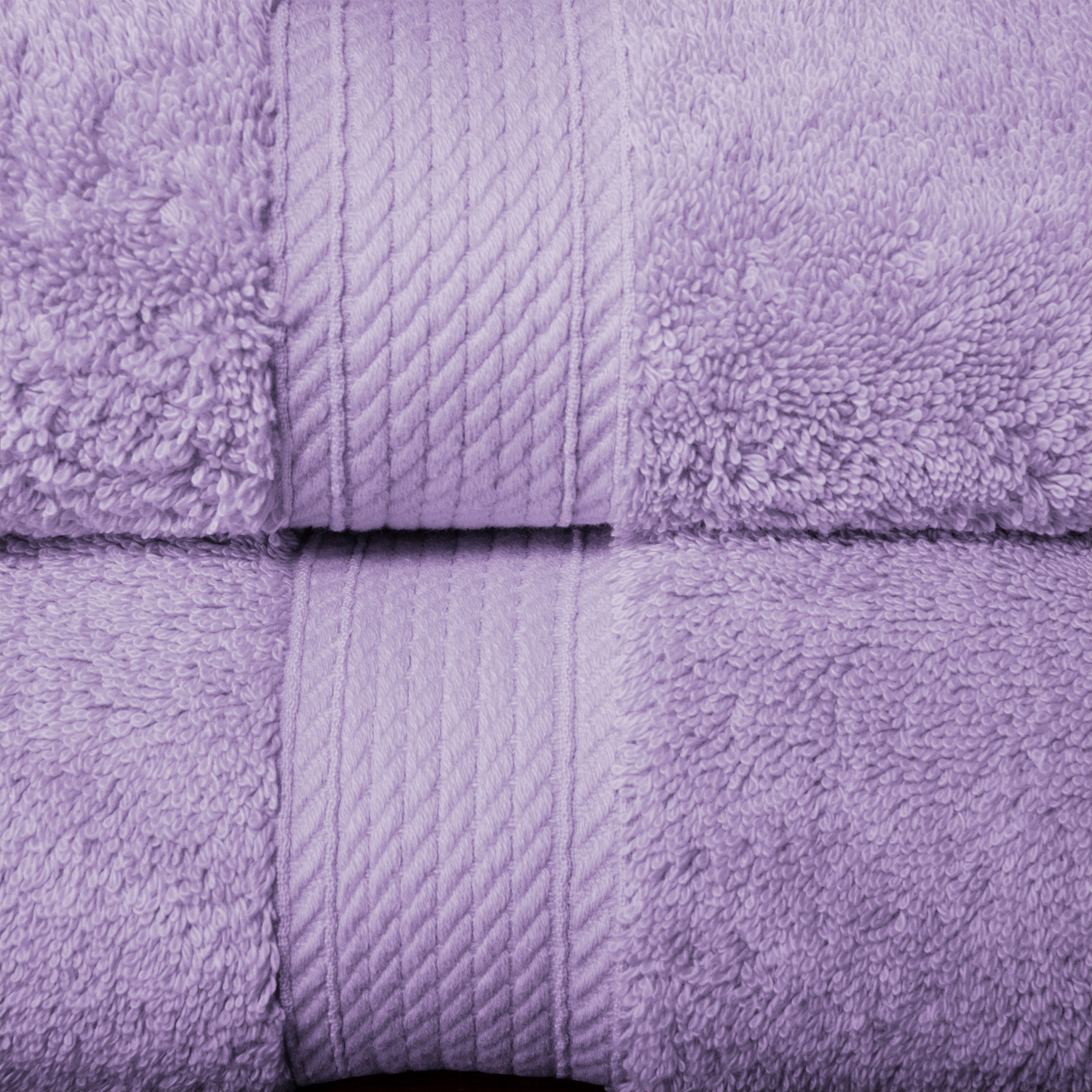 BNM Egyptian Cotton Heavyweight 2 Piece Bath Towel Set, Trendy Colors