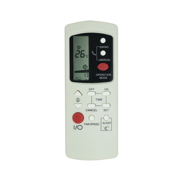 Injueey Mando a distancia para aire acondicionado, controlador de aire acondicionado para el hogar, modificación de mantenimiento, reemplazo Videojuegos y accesorios