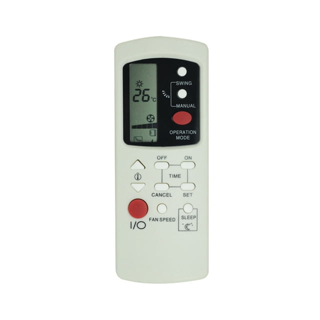 Injueey Mando a distancia para aire acondicionado, controlador de aire acondicionado para el hogar, modificación de mantenimiento, reemplazo Videojuegos y accesorios