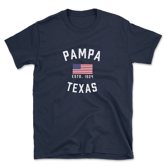 Pampa Texas Patriot Men's Cotton T-Shirt