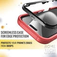 thumbnail image 4 of Apple iPhone 17 Pro Defender Case - Red/Black, 4 of 9