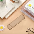 thumbnail image 4 of Ovzne Solid Color Leather Pen Case Pen Case Microfiber Soft Leather Pen Case Student Stationery Storage On Clearance, 4 of 5