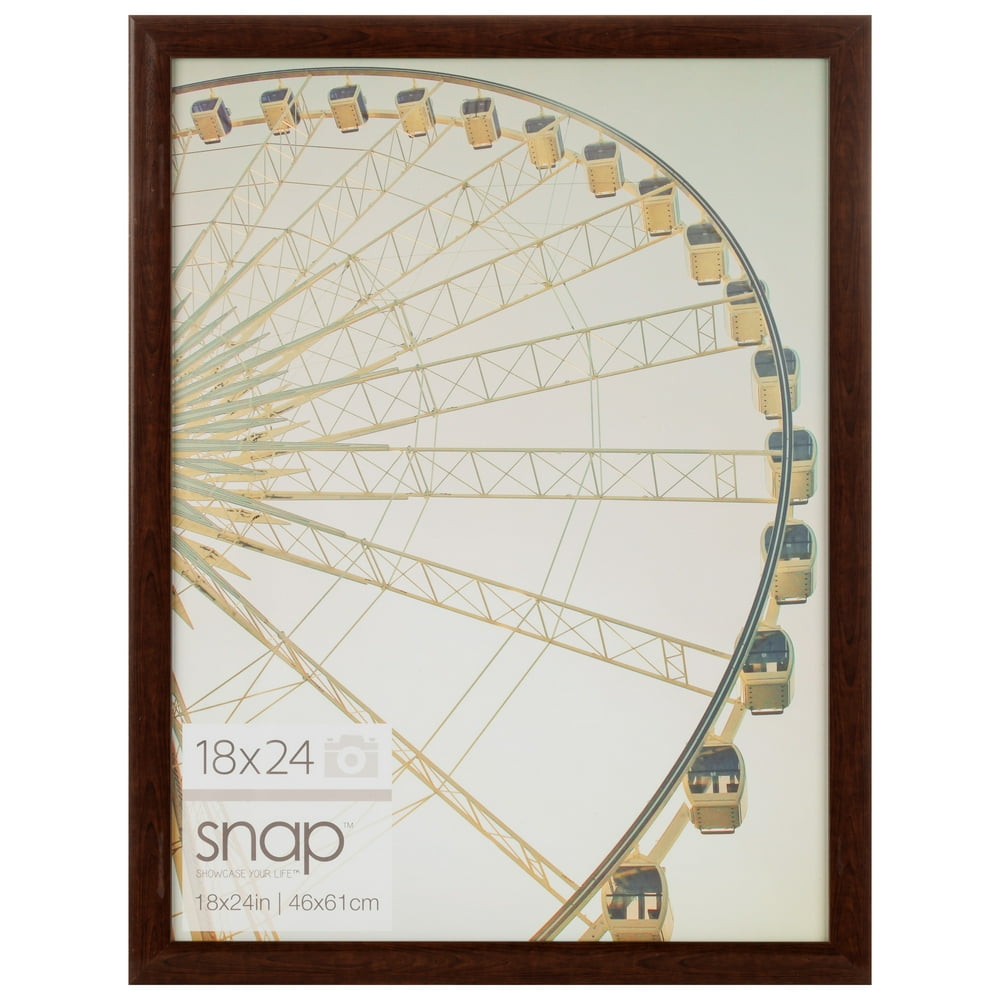 18x24 Brown Ashwood Poster Frame