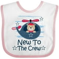thumbnail image 3 of Inktastic New to the Crew Baby Boy Boys Baby Bib, 3 of 4