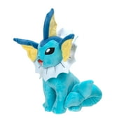 Pokémon 8-Inch Vaporeon Plush - Adorable, Ultra-Soft, Plush Toy, Perfect for Playing & Displaying