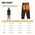 thumbnail image 3 of KLL Womens Tree Hollow Meditating Giraffe Print Pajama Pants Soft Pajama Bottoms for Women Cozy Lounge Pants, 3 of 5