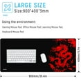 thumbnail image 2 of JL Gaming Mouse Pad Large Size 35.4 X 15.7X 0.12inches Desk Mousepad with Personalized Design for Laptop, Computer PC, 2 of 6
