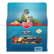 Kaytee Forti-Diet Pro Health Nourish+Protect Conure & Lovebird Food 4 Pounds