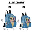 thumbnail image 2 of FORMRS Mini Backpack Purse for Women Travel Daypack Casual Shoulder Bag, Colorful Ice Cream Cat, 2 of 7
