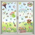 thumbnail image 4 of 9 Sheets Spring Theme Window Sticker Double Sided Reusable Decal for Home Office, 4 of 7