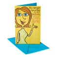 thumbnail image 3 of American Greetings Funny Straw Birthday Card with Foil, 3 of 4