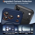 thumbnail image 4 of Funda Magnética Oterkin para iPhone 17 Pro Max Azul Oscuro, 4 of 6