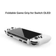 thumbnail image 3 of Tmvgtek Empuñadura Ergonómica Portátil Para Consola De Juegos Nintendo Switch Oled (Blanco), 3 of 9