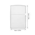 thumbnail image 4 of 2pcs Transparent Plastic Lighter Cases For Kerosene Cigarette Lighters Portable Protective Sleeves For Smoke Lighters Plastic Covers Compatible for Zippo, 4 of 8