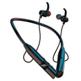 thumbnail image 1 of Auriculares con banda para el cuello Auriculares deportivos con micrófono Negro, 1 of 6