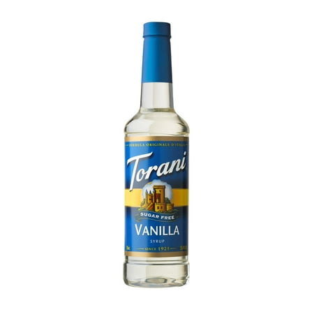 Torani Sugar Free Vanilla Syrup, Coffee Flavoring, Drink Mix, , 25.4 fl oz