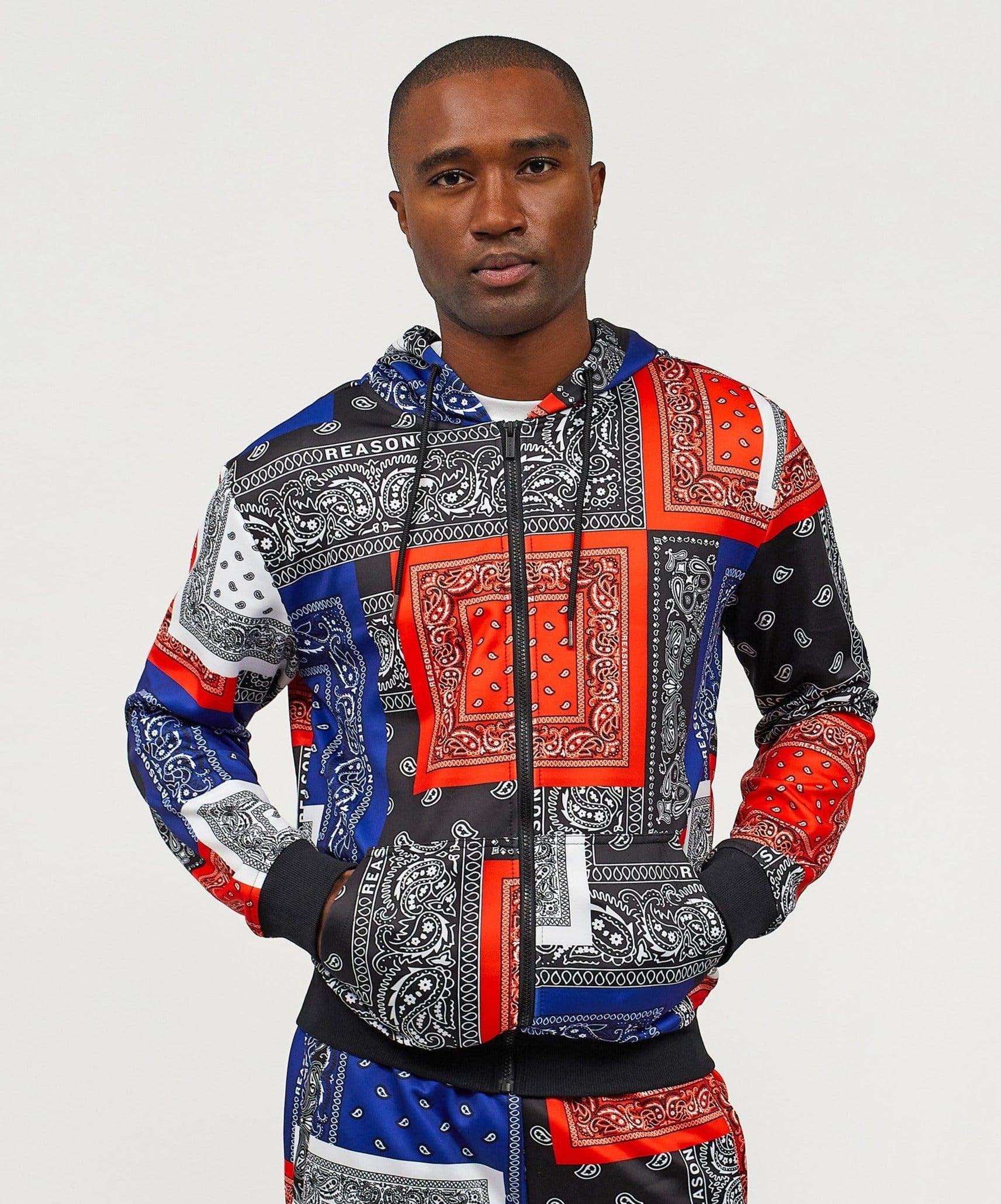 Buy Flag Bandana Print Hoodie Online Togo Ubuy