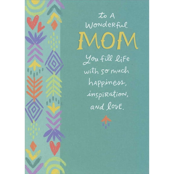 RSVP To a Wonderful Mom: You Fill Life with So Much Happiness, Inspiration and Love Mother's Day Card