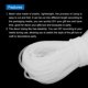 thumbnail image 3 of Tubo decorativo de malla Uxcell para coronas, regalos, decoraciones de cumpleaños y fiestas de boda, manualidades DIY en blanco 48 yardas x 3/16", 3 of 7