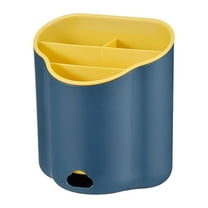 MOQIN Kitchen Utensil Holder, Chopstick Utensil Drying Rack Flatware Holder Sinkware Caddy Countertop Organizer with 4 Divided Compartments