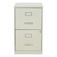 thumbnail image 3 of 2 Drawer Locking Metal File Cabinet in Tan, 3 of 10