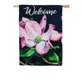 thumbnail image 2 of Evergreen Suede Textured House Flag - Dogwood Blossoms, Size - 28  x 44 Inches, Outdoor Seasonal Holiday Yard Decorative Flag, 2 of 2