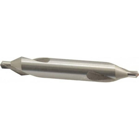 

#4-1/2 Plain Cut 60° Incl Angle High Speed Steel Combo Drill & Countersink