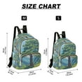 thumbnail image 2 of FORMRS Mini Backpack Purse for Women Travel Daypack Casual Shoulder Bag, Blue Mountain, 2 of 7