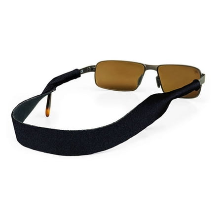 Croakies Original Eyeglass Retainer, Black