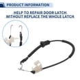 thumbnail image 4 of Cable de pestillo de puerta Unique Bargains Número de cable de liberación de pestillo 1J4839085J para VW Jetta Variant 2001-2006 Golf 2000-2010 Trasero Izquierdo, 4 of 6