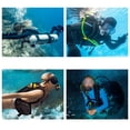 thumbnail image 3 of Mosiee Scuba Diving Swivel Adapter For Hose 2Nd Stage Regulator 9/16-18Unf-2B Thread, 3 of 8