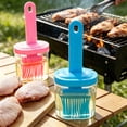 thumbnail image 6 of Silicone Oil Brush with Bottle, Heat Resistant Basting Brush Container for Cooking, Baking, Grilling and BBQ,White Kitchen Gadgets,1 Pack, 6 of 8