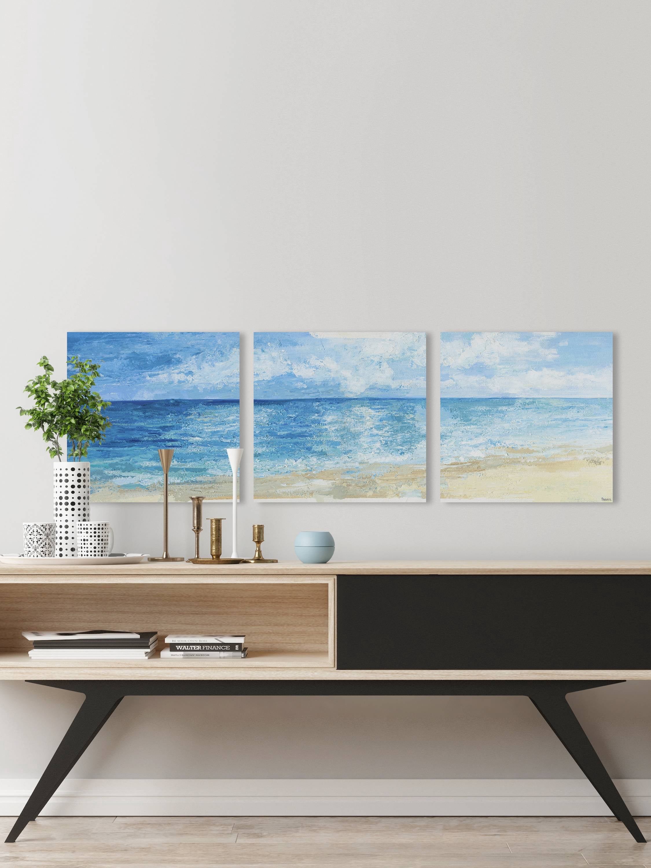 Deep Blue Sea Triptych