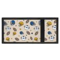 thumbnail image 4 of Psesaysky American Football Trifold Pouch, Polyester Fabric Youth Wallet for Outdoor Sports, Slim Lightweight Little Boys Wallet for Travel, 4 of 7