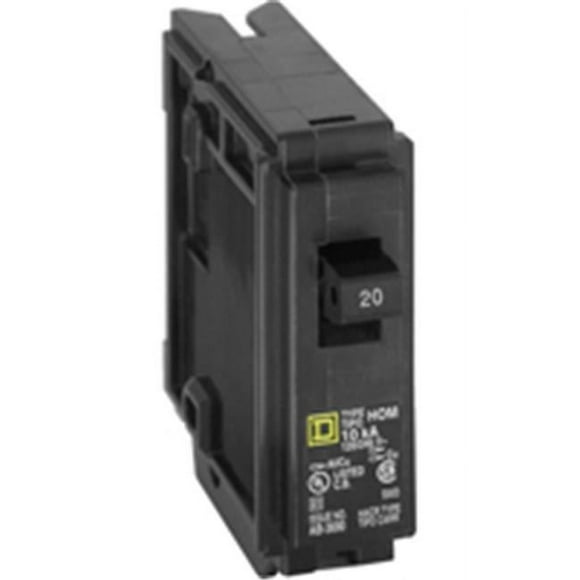 Homeline 20-Amp Single-Pole Circuit Breaker - HOM120CP