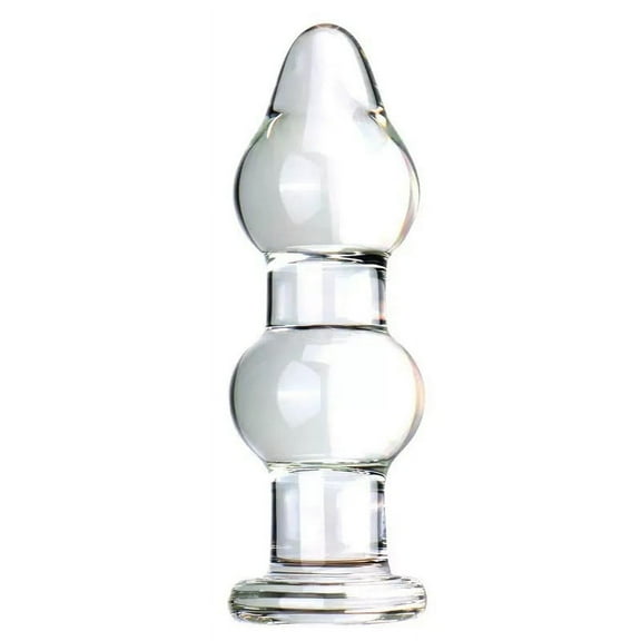 Clear Glass Beads Body Massager Crystal Personal Massage Wand