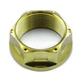 thumbnail image 6 of Titanium Flanged Axle Nut M25x(1.25mm) Swingarm Pivot AF 33mm, 6 of 6