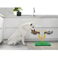 thumbnail image 3 of Pets First NCAA Football Goalpost Elevated Dog Feeder Stainless Steel Bowl, 3 of 6