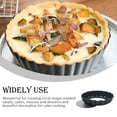 thumbnail image 4 of Quiche Pan Removable Bottom Non Stick Cake Mould Carbon Steel Bakeware Kits Baking Accessory Kitchen Supplies Cooking Tools Regular 5inch, 4 of 8