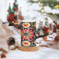 thumbnail image 2 of Yayeee Flameless Candles with Remote Flickering Battery Operated Multi Color Changing, Colorful Floral Pattern, 2 of 7