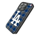 thumbnail image 2 of Keyscaper Los Angeles Dodgers Plaid Bling iPhone Case, 2 of 7