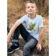 thumbnail image 2 of Dragon Boy With A Tree T-Shirt Juniors -Image by Shutterstock,  x-Large, 2 of 4