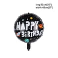 thumbnail image 3 of Globos de aluminio con números y cohetes de astronauta para fiestas temáticas del espacio exterior, decoraciones para fiestas de cumpleaños de niños, suministros para fiestas de baby shower para niños, 3 of 5