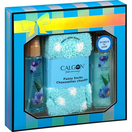 Calgon Morning Glory Bath Gift Set, 3 pc