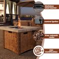thumbnail image 4 of Mondawe Ensemble de Conversation de Patio 5 Pcs avec Table à Feu au Propane, 4 of 8