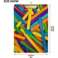 thumbnail image 3 of FMSHPON Rainbow Wooden Stick Clipboard Hardboard Wood Nursing Clip Board and Pull for Standard A4 Letter 13x9 inches, 3 of 8