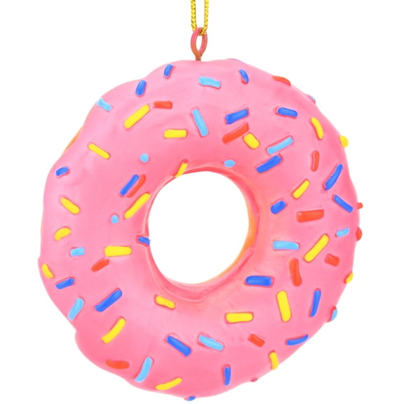 Tree Buddees Pink Donut with Sprinkles Food Christmas Ornament
