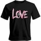thumbnail image 1 of Camisetas para hombre, camisetas casuales de manga corta con texto "Te amo" para San Valentín, camisetas gráficas para hombre, 1 of 8