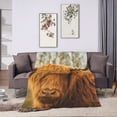 thumbnail image 7 of KLL Fleece Blanket Plush Throw Blanket Yak ,Soft Fuzzy Cozy Flannel Blanket for Couch Sofa Bed.(80"x60" ), 7 of 7